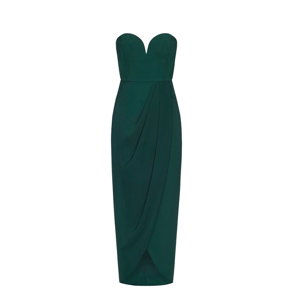 Shona Joy Bustier, Seaweed, size US 6